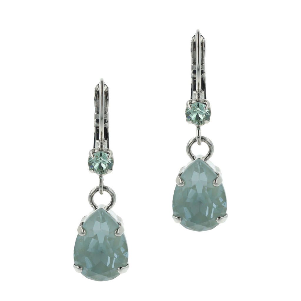 Otazu gold plated oorbellen met Swarovski kristallen Classic Agave Ignite
