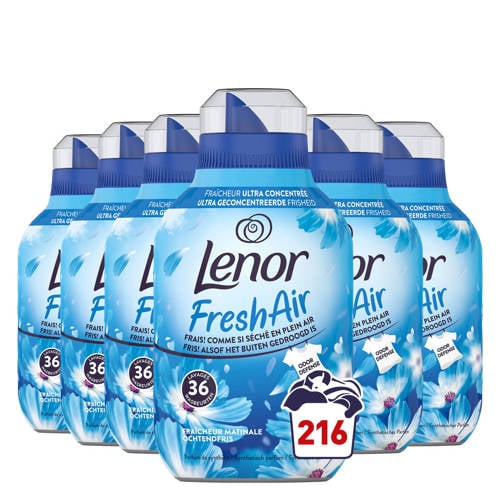 Lenor Fresh Air Wasverzachter Ochtendfris - 6 x 36 Wasbeurten - 216 wasbeurten afbeelding
