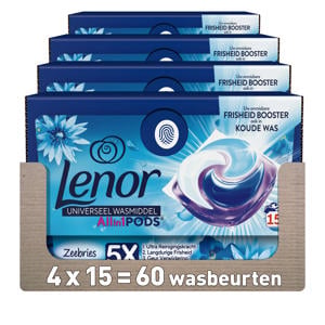PODS Wascapsules Zeebries - 4 x  15 Wasbeurten - 60 wasbeurten