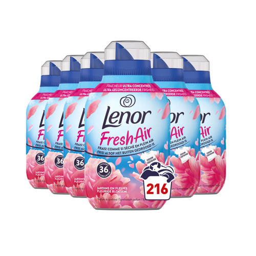 Lenor Fresh Air Wasverzachter Fleurige Bloesem - 6 x 36 Wasbeurten - 216 wasbeurten afbeelding