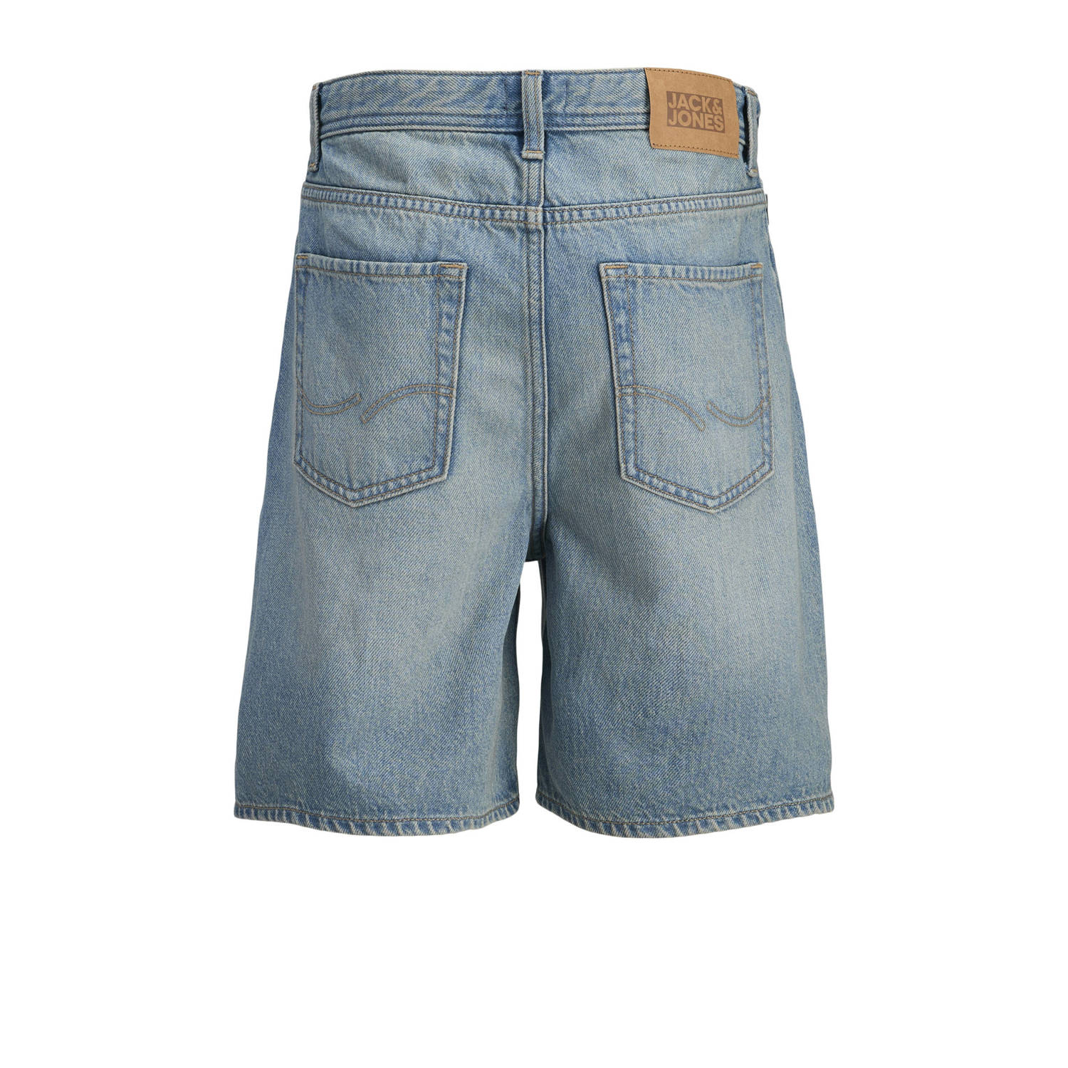 JACK & JONES JUNIOR denim loose short medium blue denim
