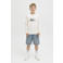 JACK & JONES JUNIOR denim loose short medium blue denim