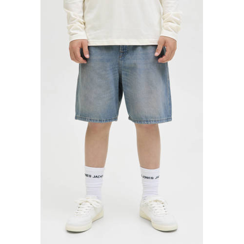 JACK & JONES JUNIOR denim loose short medium blue denim afbeelding