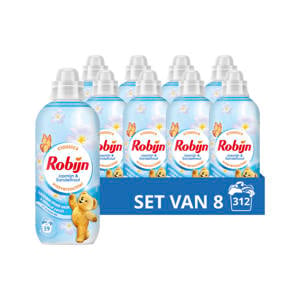 Jasmijn & Sandelhout wasverzachter - 8 x 39 wasbeurten - 312 wasbeurten