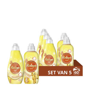 Zwitsal wasmiddel + wasverzachter pakket - 5 stuks -  wasbeurten
