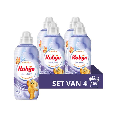 Robijn Classics Puur & Zacht wasverzachter - 156 wasbeurten afbeelding