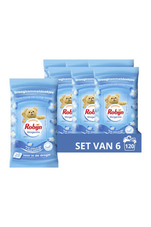Classics Morgenfris droogtrommeldoekjes - 6 x 20 stuks