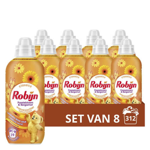 Robijn Classics Passiebloem & Bergamot wasverzachter - 312 wasbeurten afbeelding