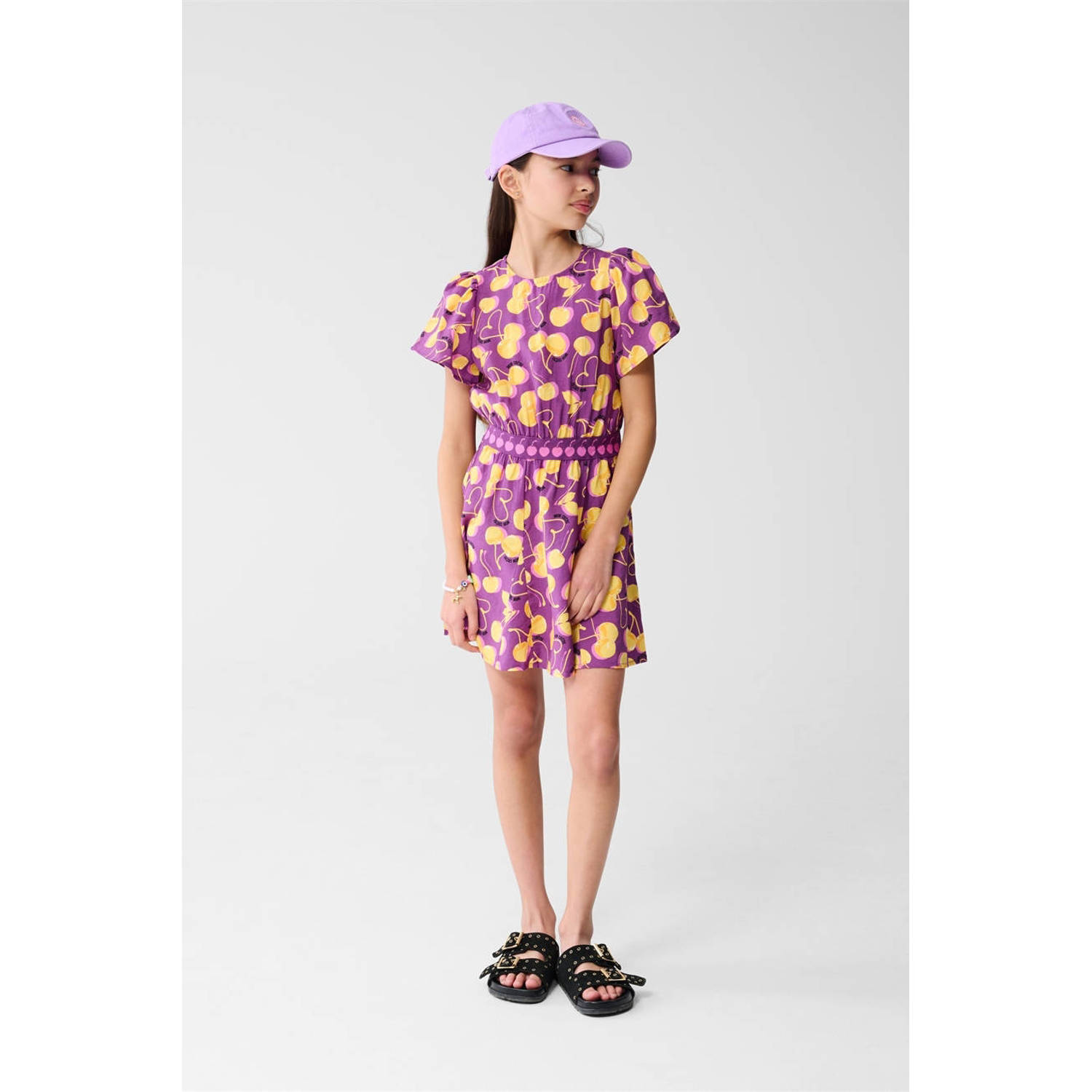 Shoeby korte jurk paars