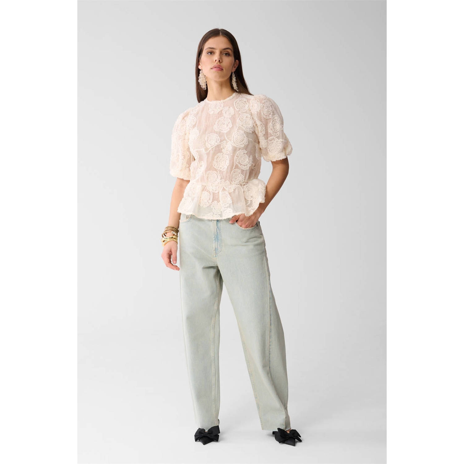 Shoeby top ecru