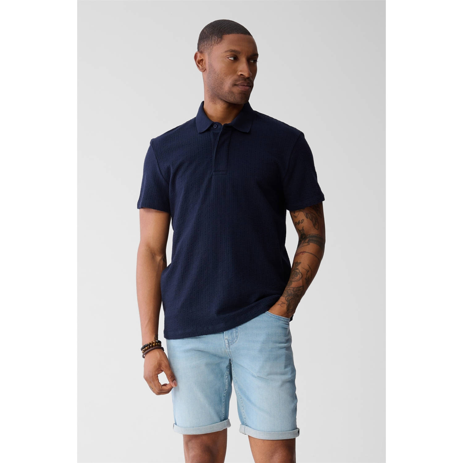 Shoeby denim regular denim short blauw