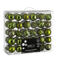 Mica Decorations kerstballen onbreekbaar d.groen - 60 stuks Ã˜7cm (ø7 cm)