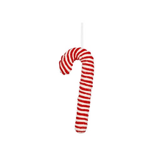 Mica Decorations kerstornament zuurstok - kunststof - rood afbeelding