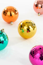 thumbnail: Mica Decorations Kerstballen onbreekbaar multi - 30 stuks  (ø8 cm)