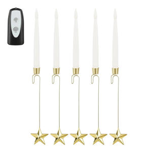 kerstboomverlichting ledkaars (5 stuks)
