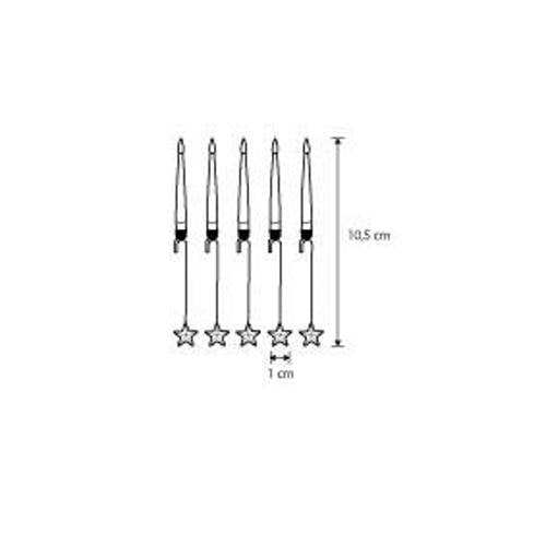 Luca Lighting kerstboomverlichting ledkaars (5 stuks) afbeelding