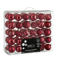Mica Decorations kerstballen onbreekbaar d.rood - 60 stuks Ã˜7cm (ø7 cm)