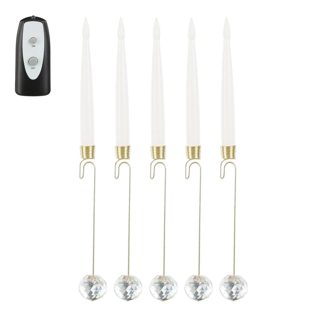 Luca Lighting kerstboomverlichting ledkaars (5 stuks)