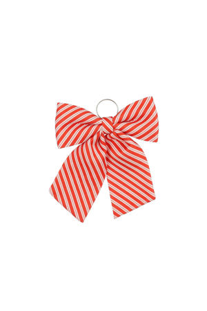 kerststrik streep - rood