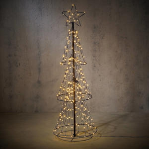 lichtboom warm wit IP44 170 led 8FC timer (120x35cm)