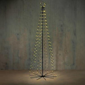 lichtboom warm wit IP44 180 led 8FC timer (185x75cm)