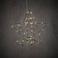 Luca Lighting kerstster met verlichting (32x30cm)