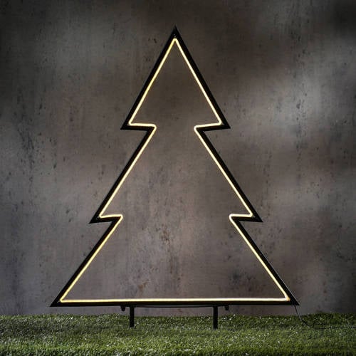 Luca Lighting kerst tuinsteker kerstboom met neon licht afbeelding