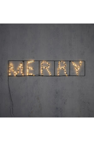 kerst muurdecoratie met verlichting
