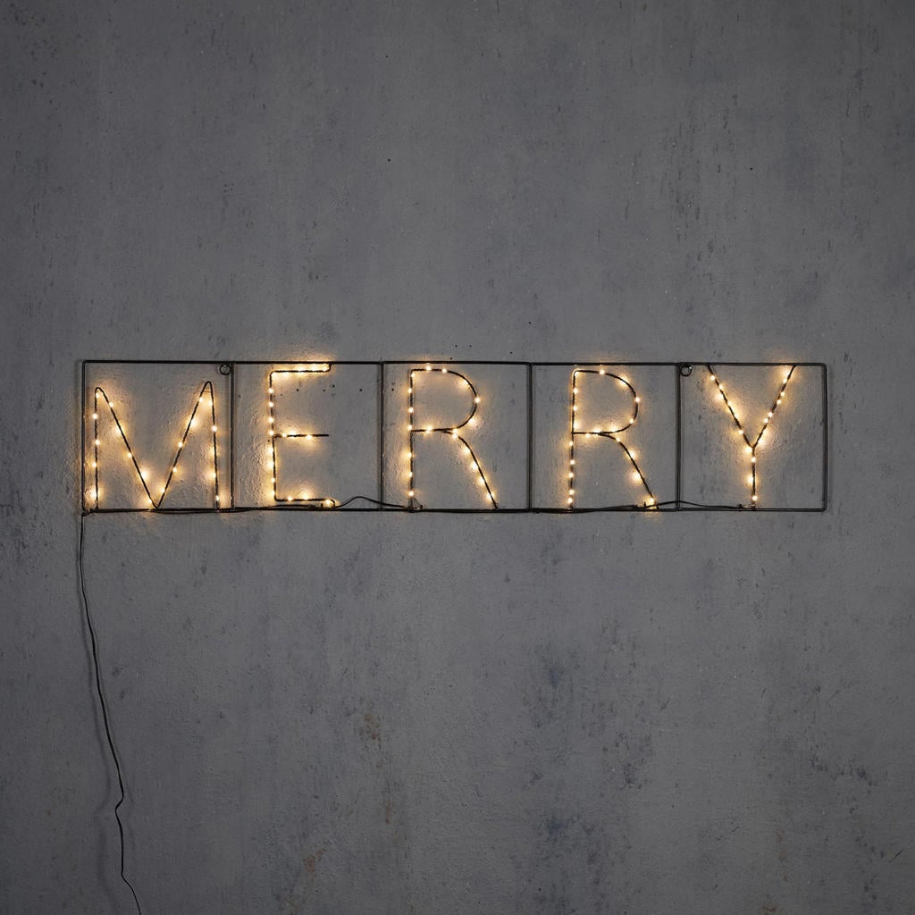 Luca Lighting kerst muurdecoratie met verlichting