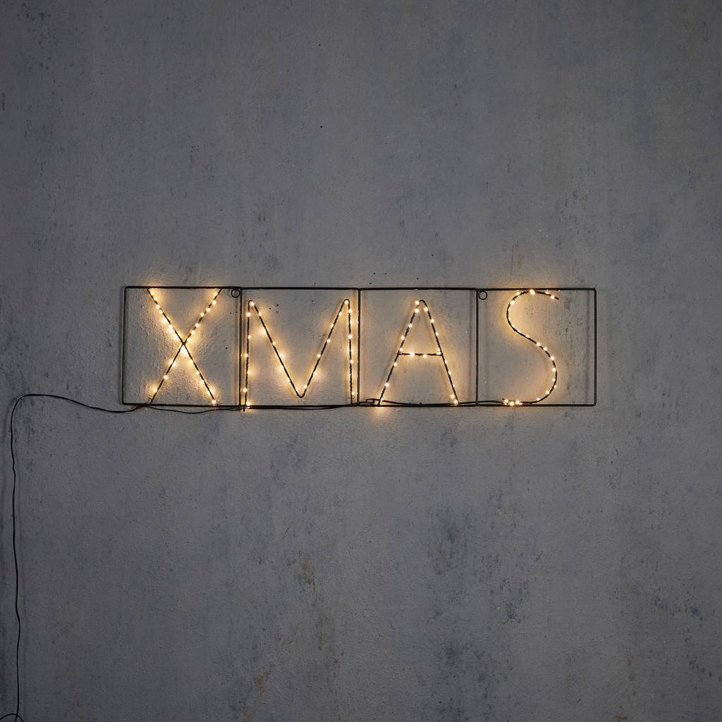 Luca Lighting kerst muurdecoratie met verlichting