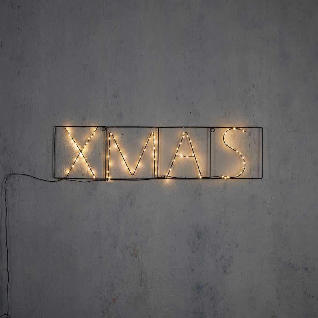 Luca Lighting kerst muurdecoratie met verlichting