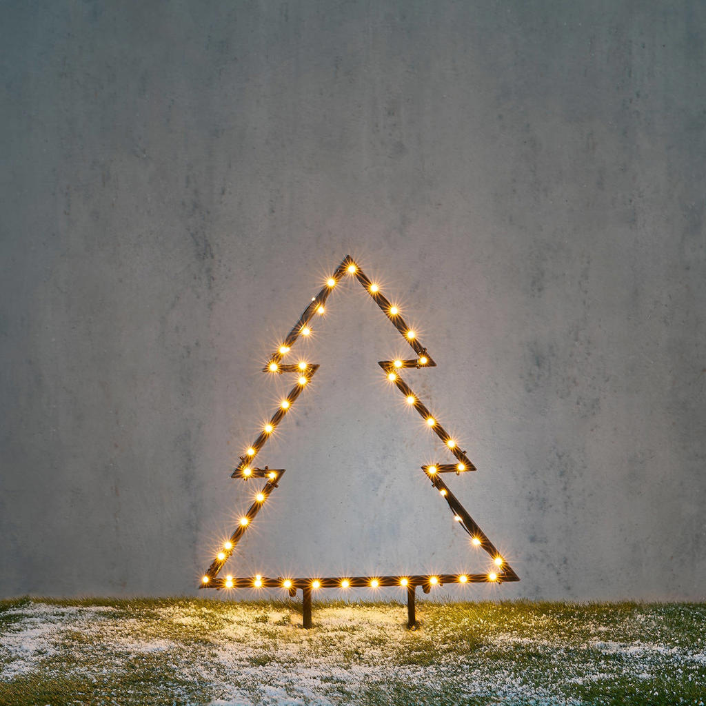 Luca Lighting kerst tuinsteker kerstboom (86 led)
