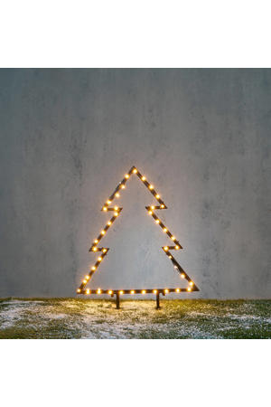 kerst tuinsteker kerstboom  (86 led)