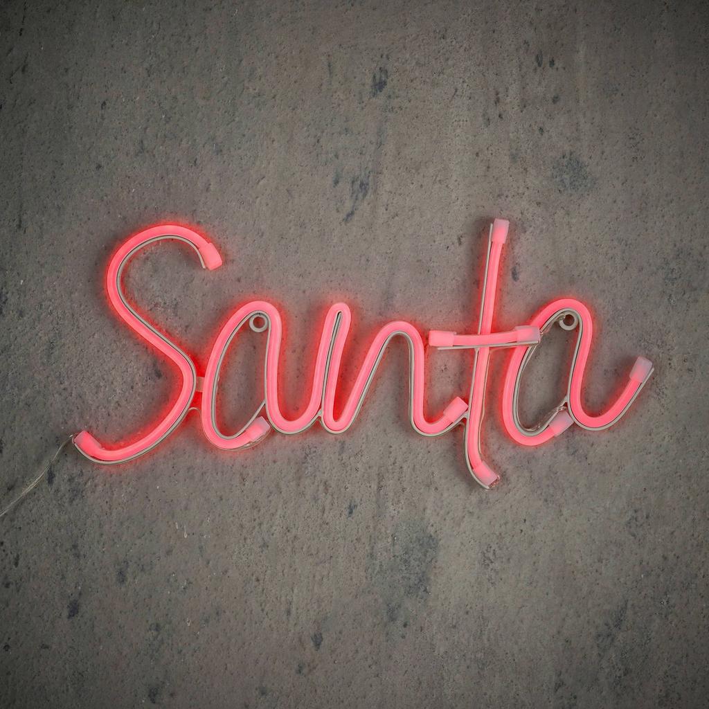 Luca Lighting neon kerstdecoratie santa led