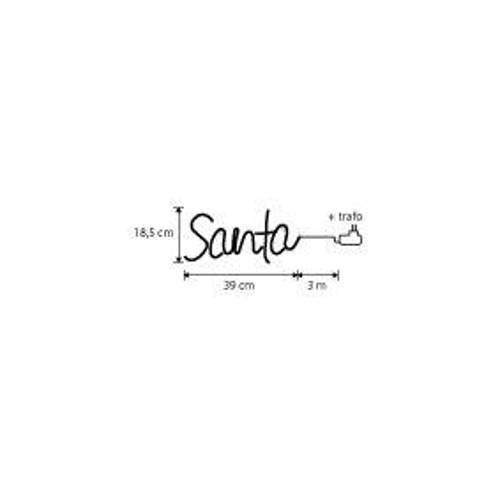 Luca Lighting neon kerstdecoratie santa led afbeelding
