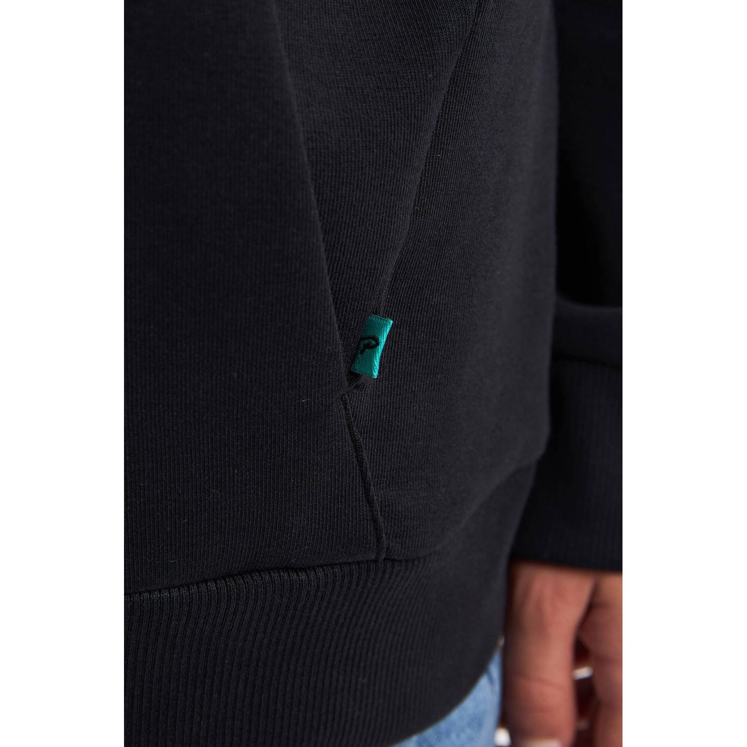 Petrol Industries sweatvest zwart