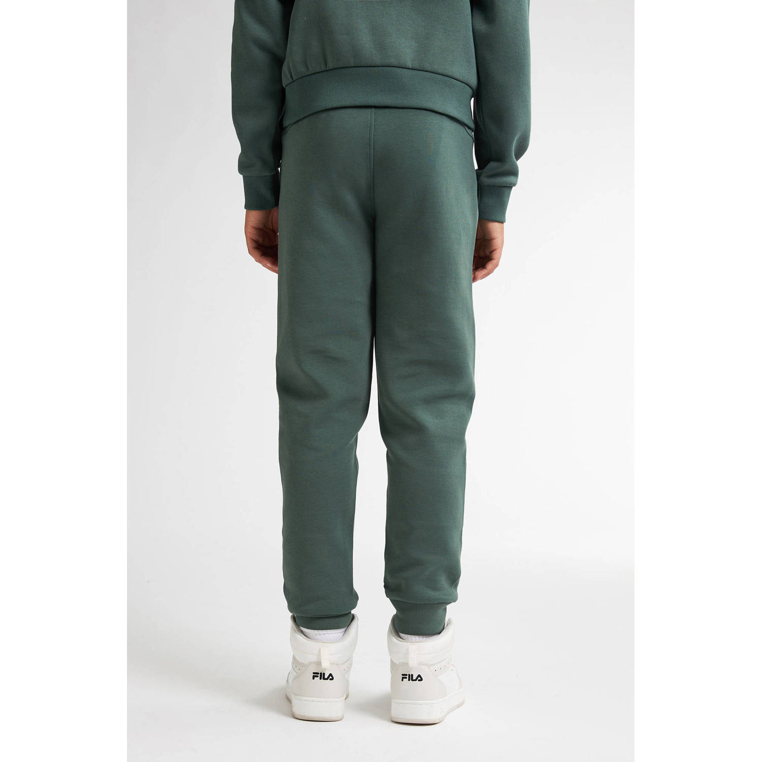 Petrol Industries regular sweatpant donkergroen