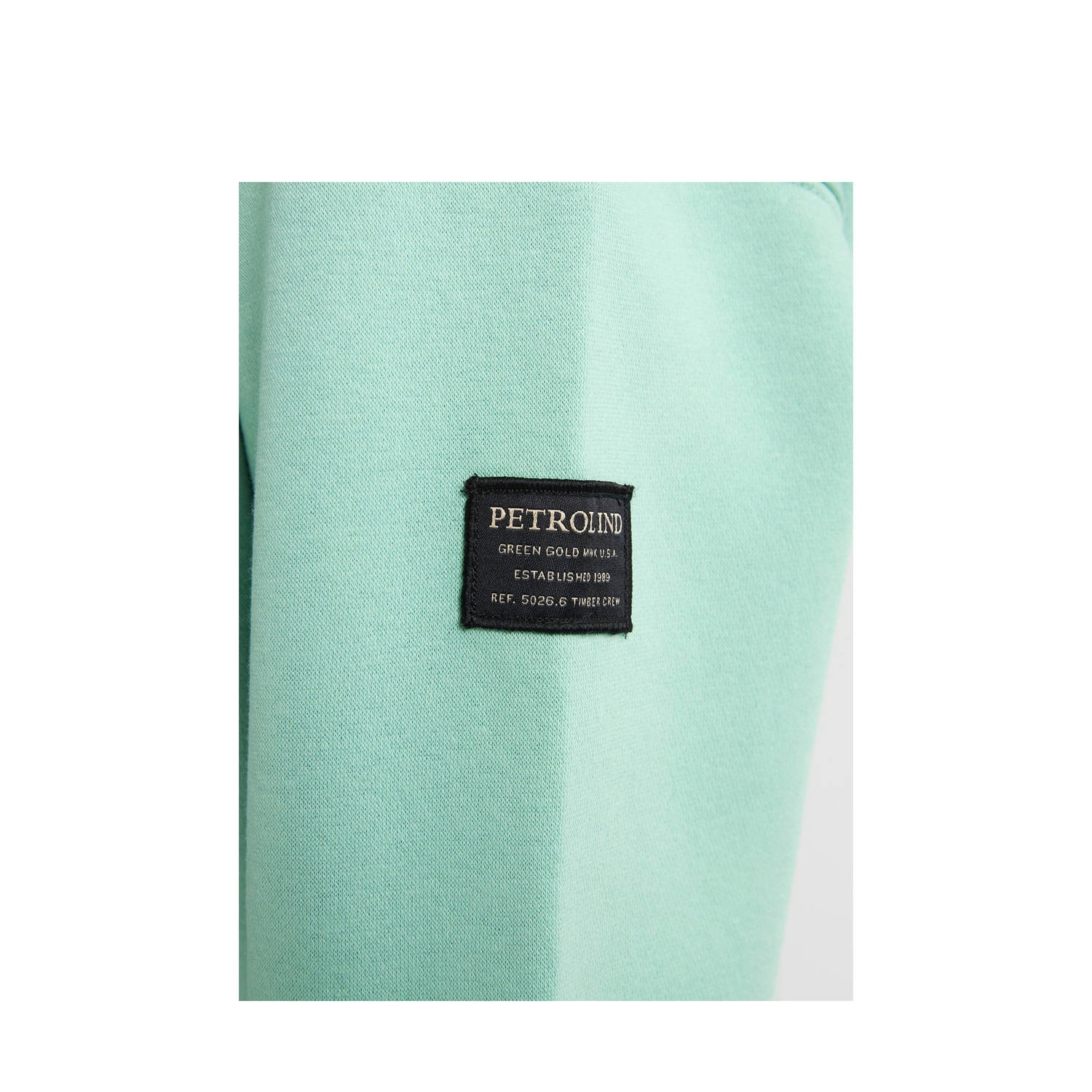 Petrol Industries hoodie lichtgroen
