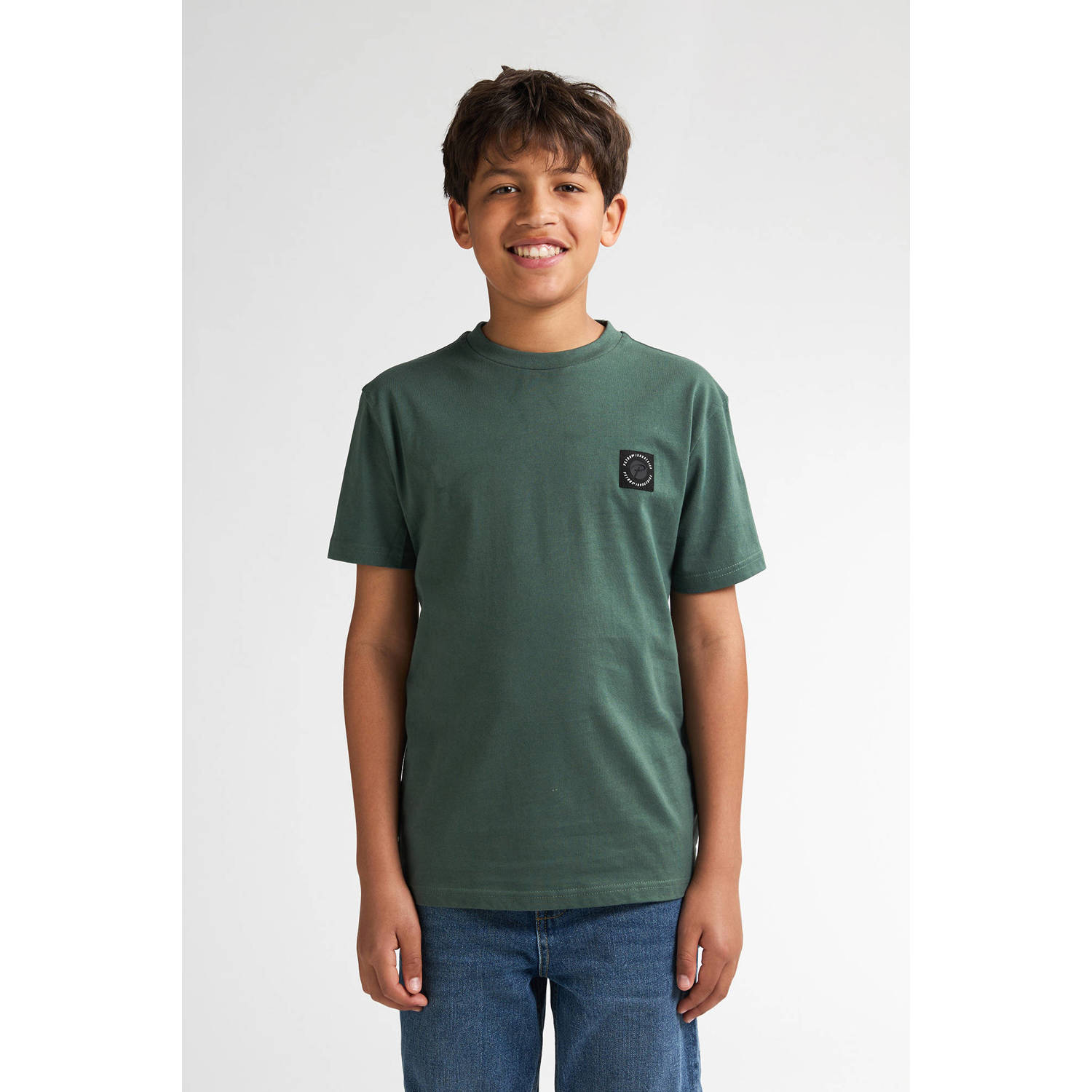 Petrol Industries T-shirt donkergroen