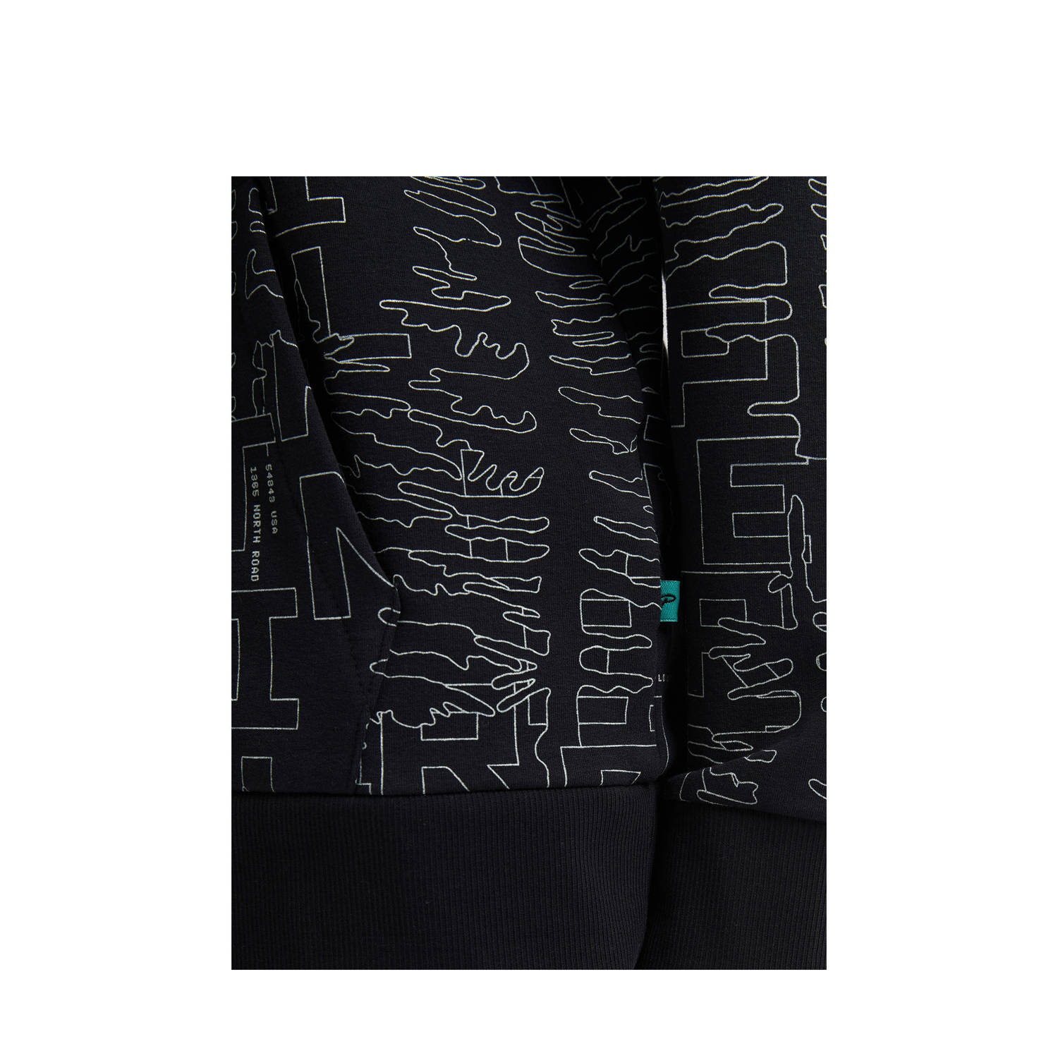 Petrol Industries hoodie zwart