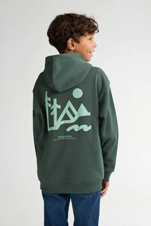 hoodie donkergroen