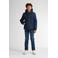 Petrol Industries winterjas marineblauw
