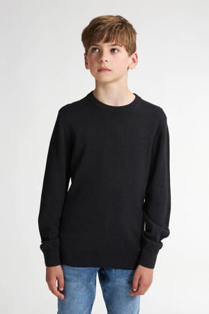 sweater zwart fijn gebreid