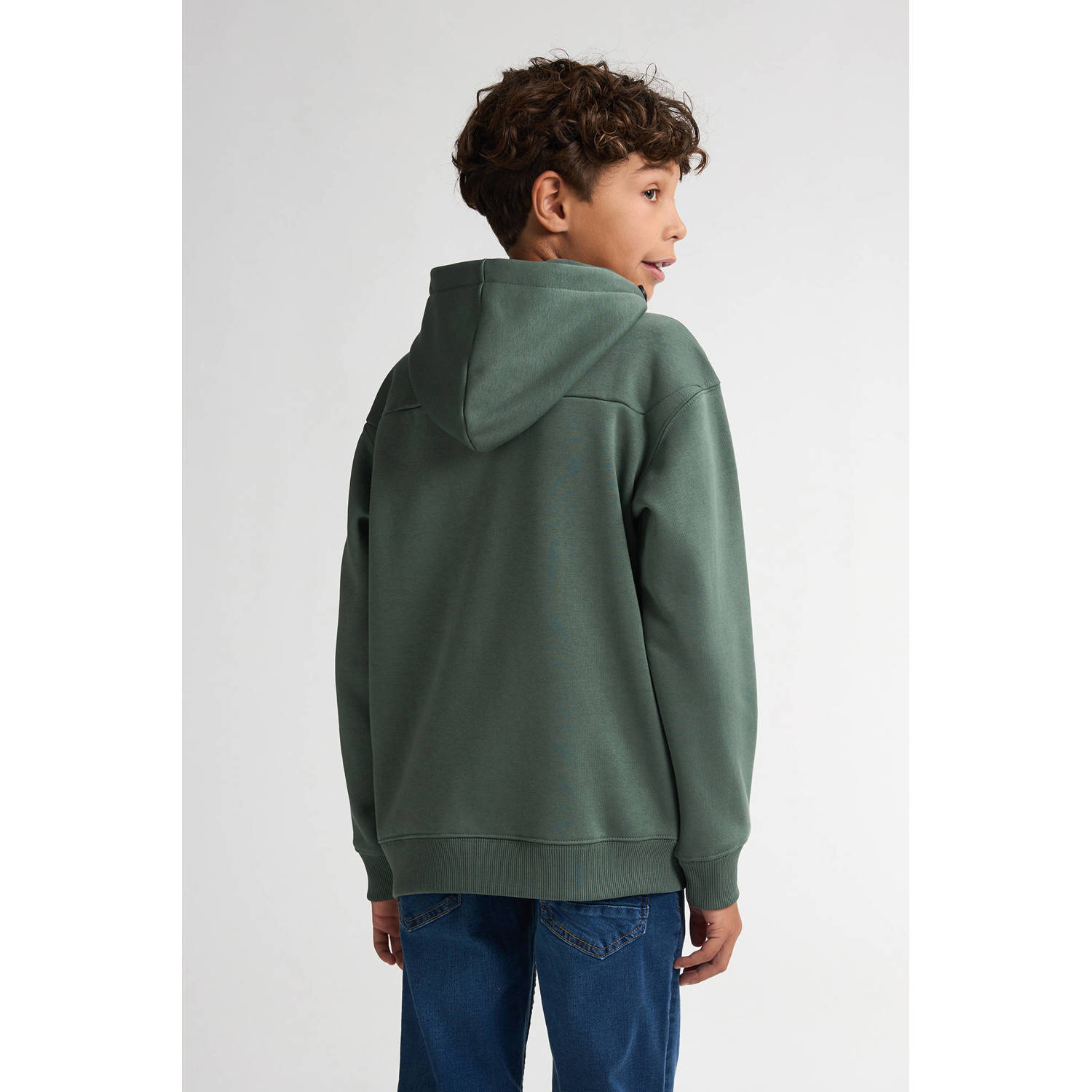 Petrol Industries hoodie donkergroen