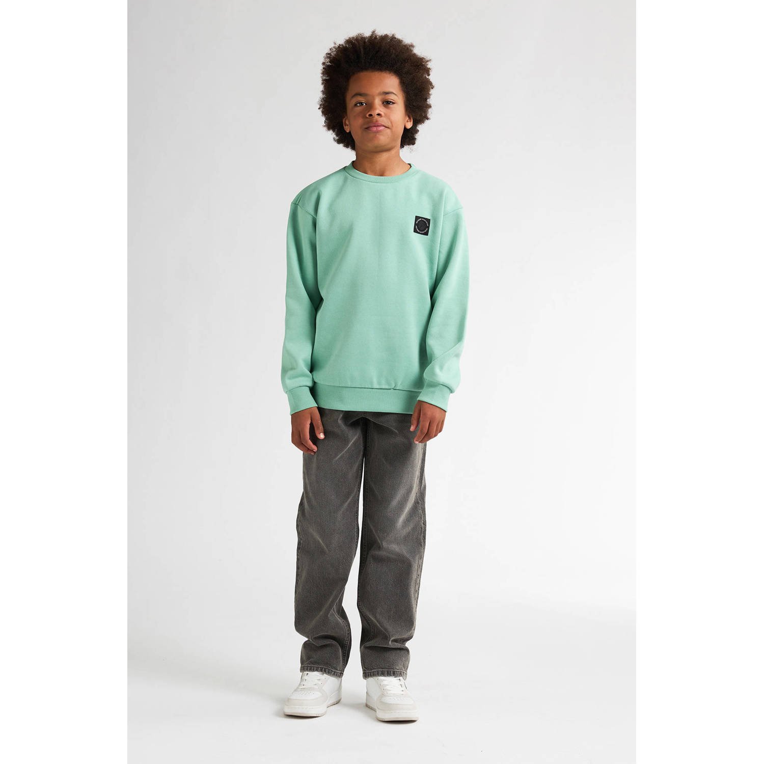 Petrol Industries sweater mintgroen