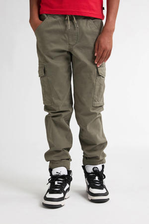 regular casual broek groen