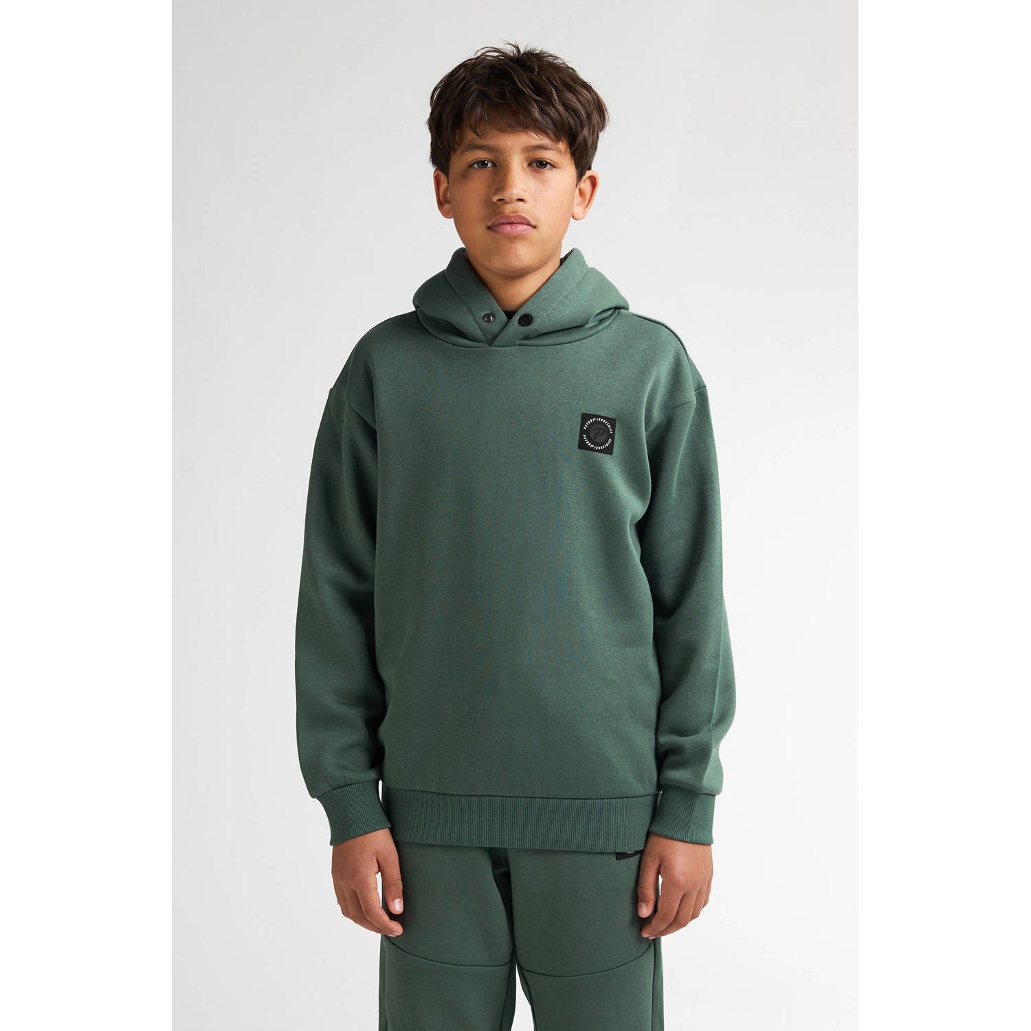 Petrol Industries hoodie donkergroen