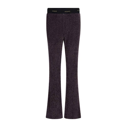AI&KO flared broek paars afbeelding