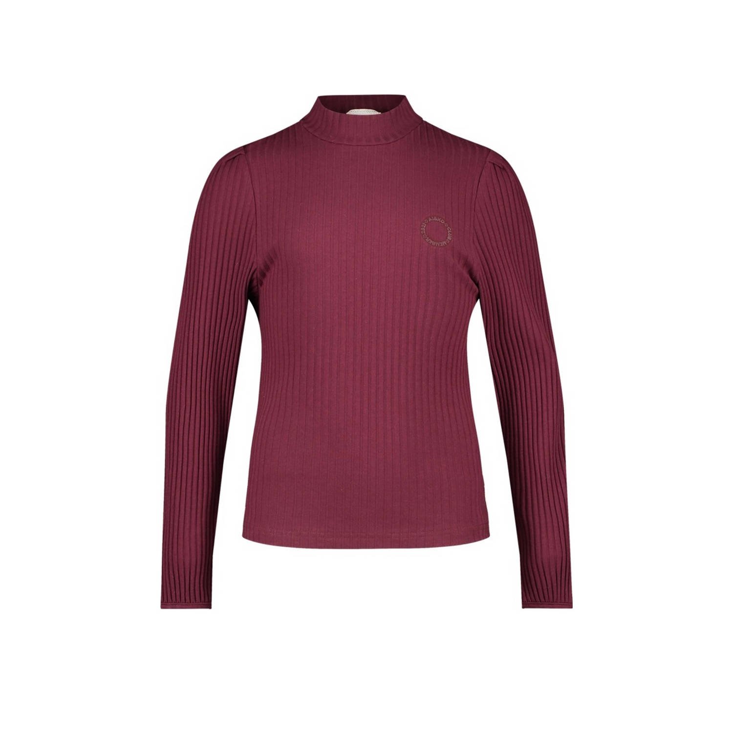 AI&KO longsleeve donkerrood