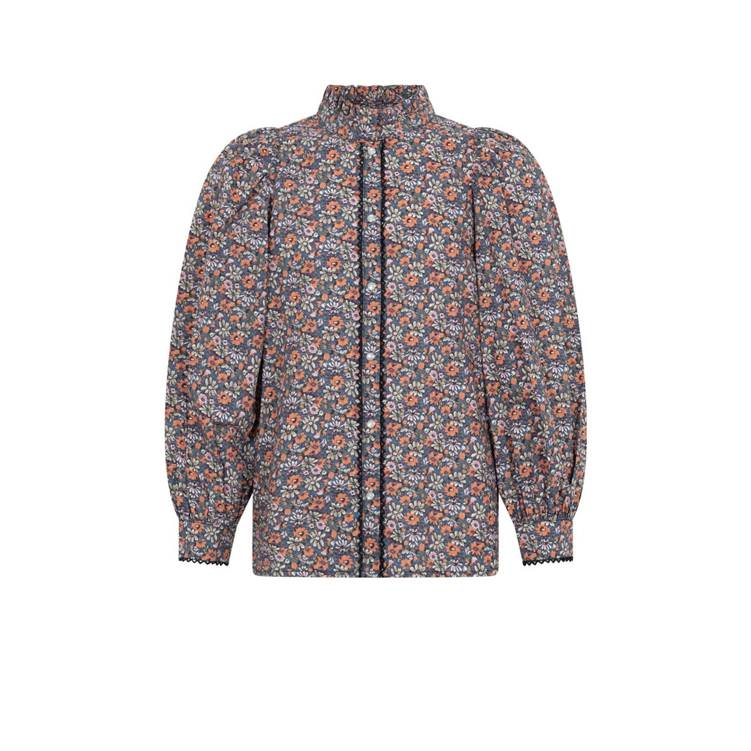 AI&KO blousetop blauw